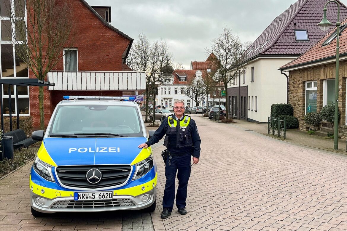 Neuer Bezirksdienstbeamter in Reken: Rudi Schlagenwerth übernimmt!