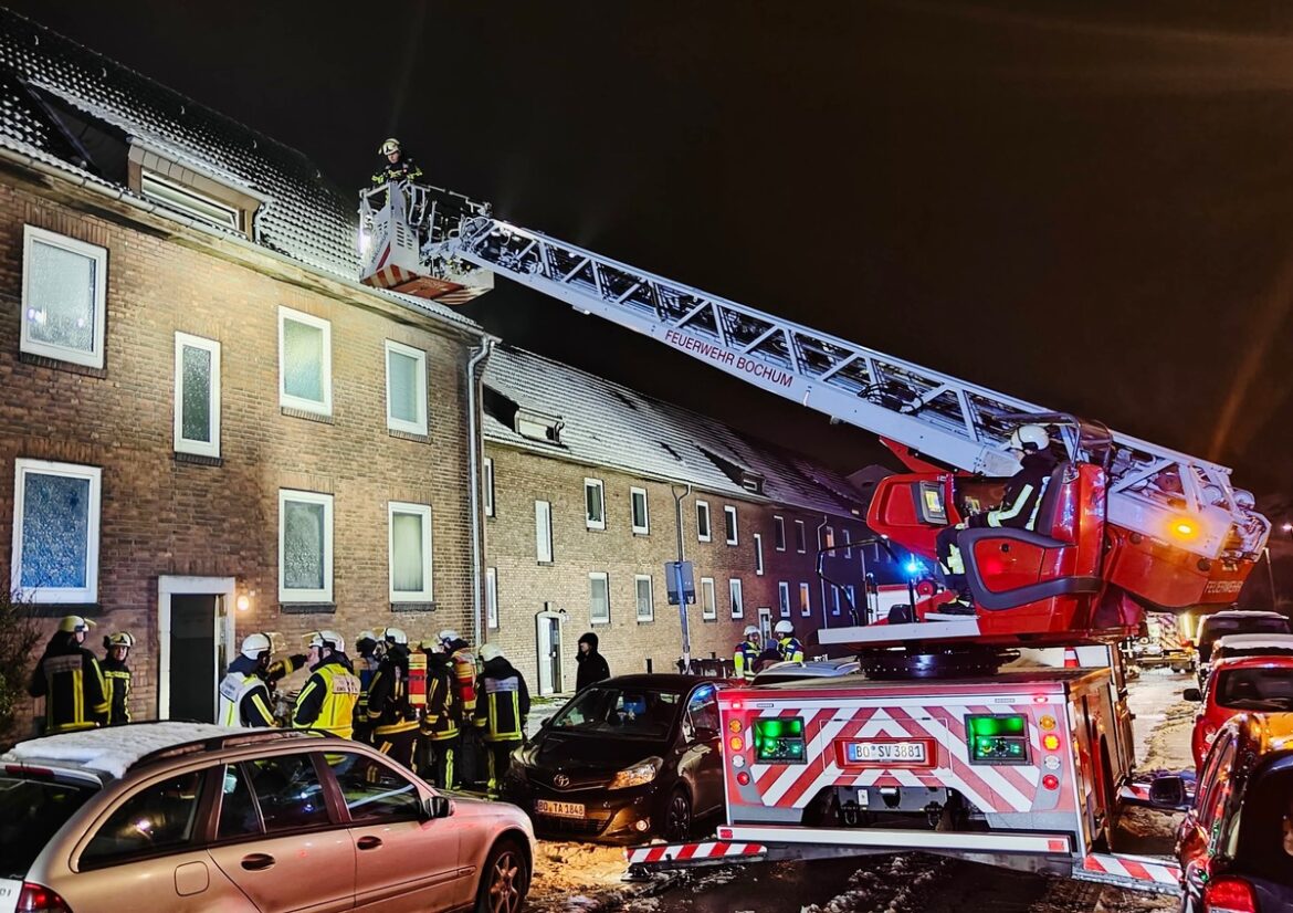 Rauchmelder rettet Leben: Wohnungsbrand in Bochum-Grumme!