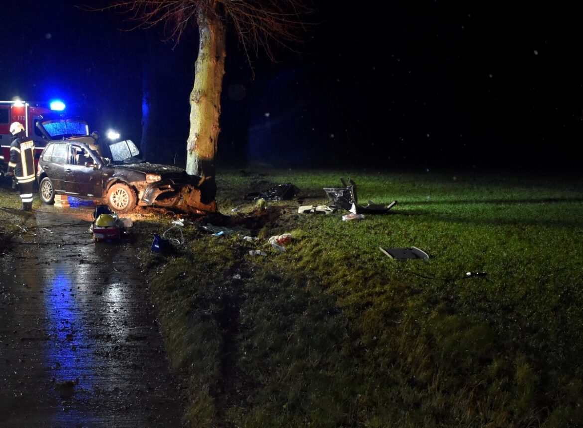 Schwerer Unfall auf L 480: Gronauer lebensbedrohlich verletzt!