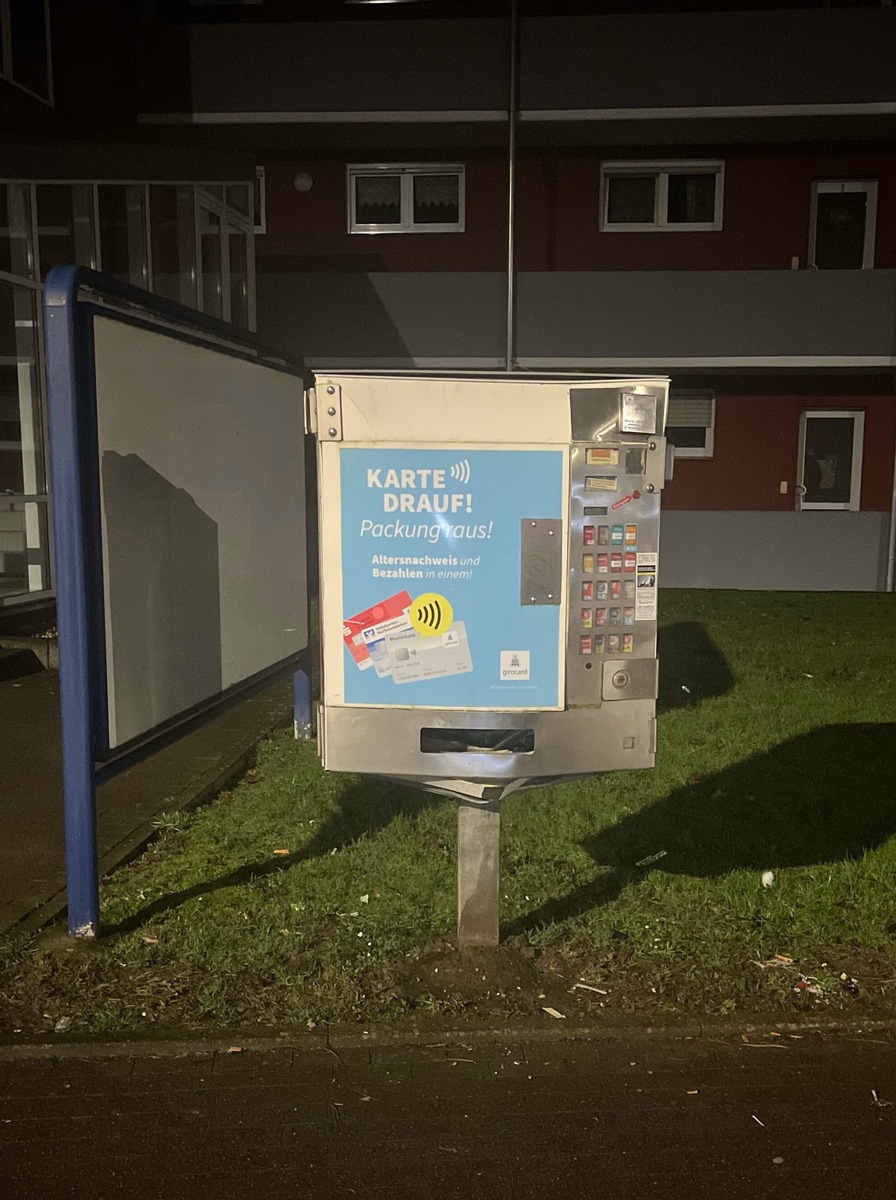 Unbekannte sprengen Zigarettenautomat in Herzogenrath – Polizei ermittelt!