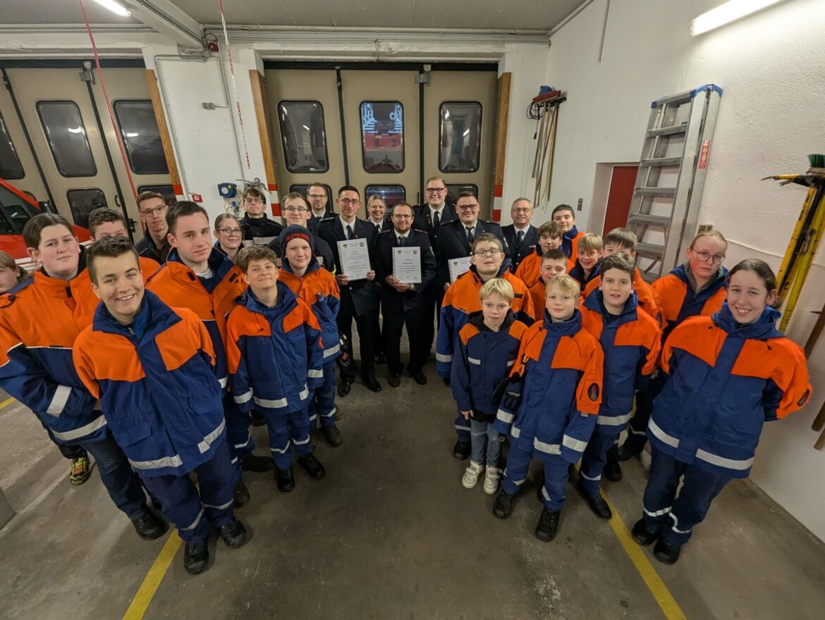 Wechsel an der Spitze: Neue Leitung für die Jugendfeuerwehr Bedburg-Hau!