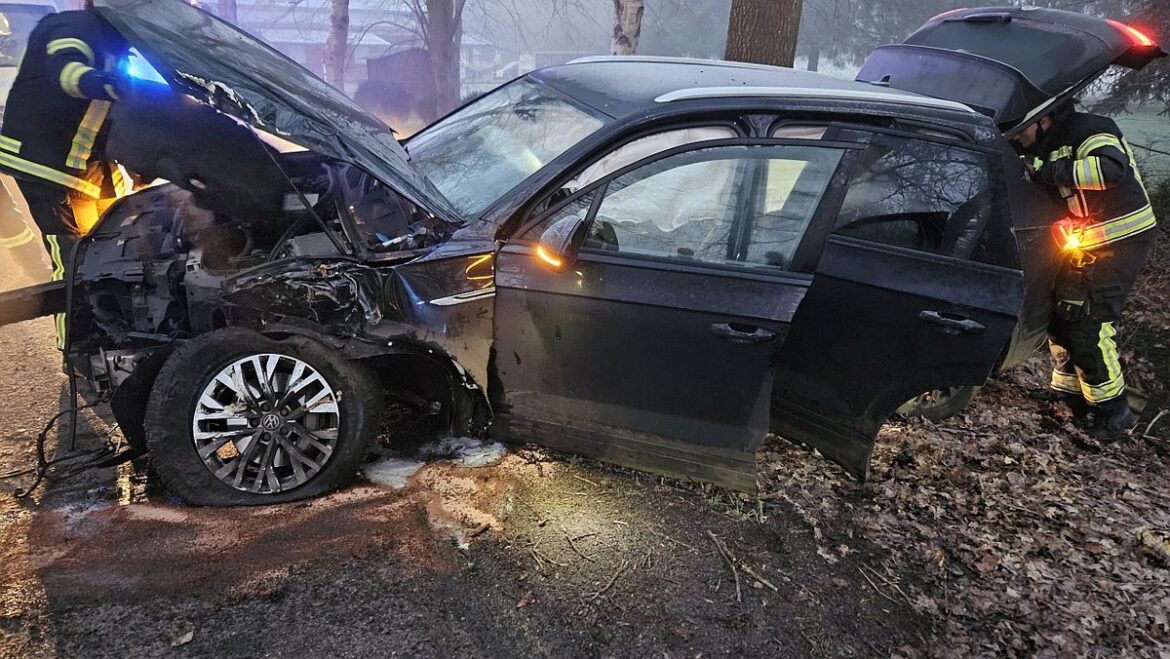 20-Jähriger prallt mit 2,0 Promille gegen Baum in Mulsum!