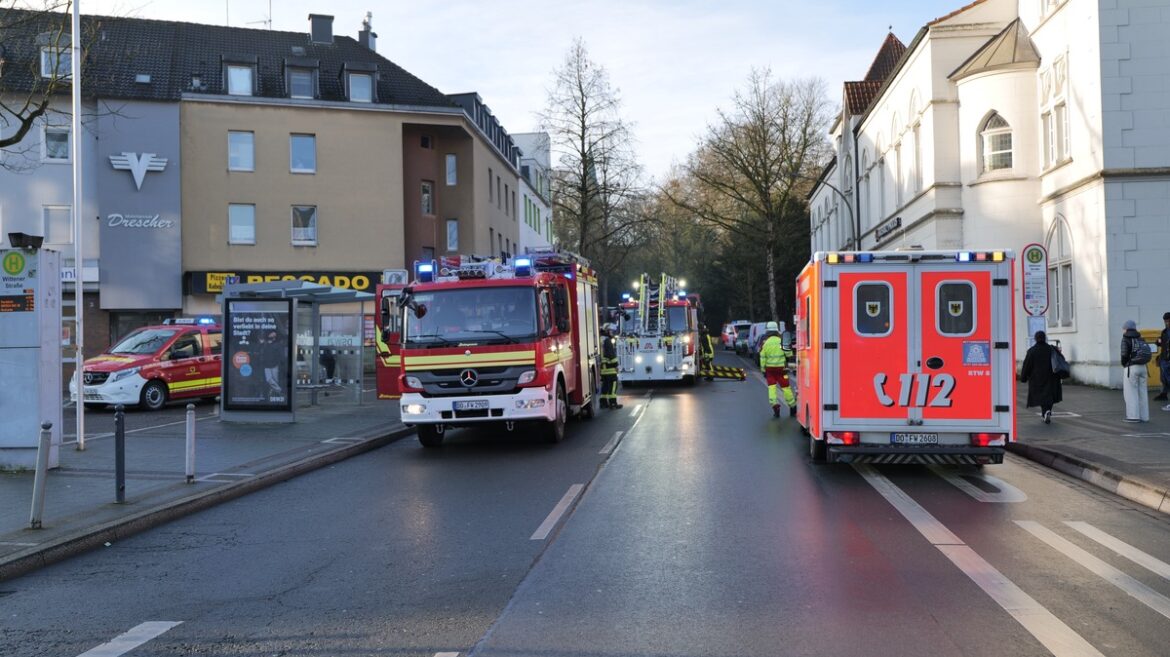 Brand im Kiosk am Wilhelmplatz: Feuerwehr im Großeinsatz!