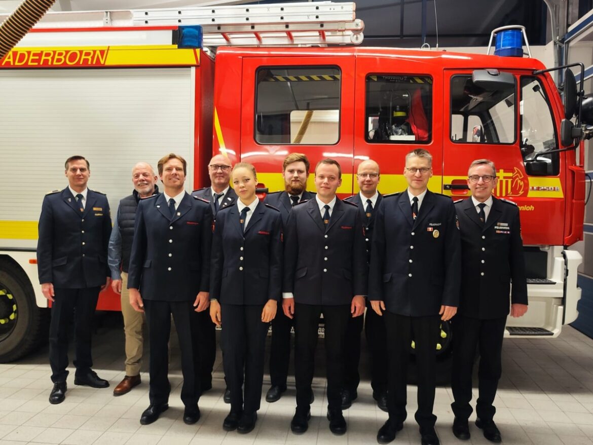 Ehrenamt im Einsatz: Feuerwehr Paderborn blickt auf starkes Jahr 2024 zurück!