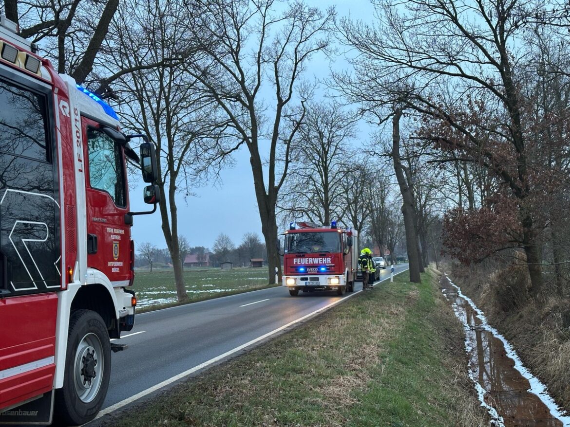 Einsatz für Feuerwehr Flotwedel: Abraumfeuer am K 54 gelöscht!