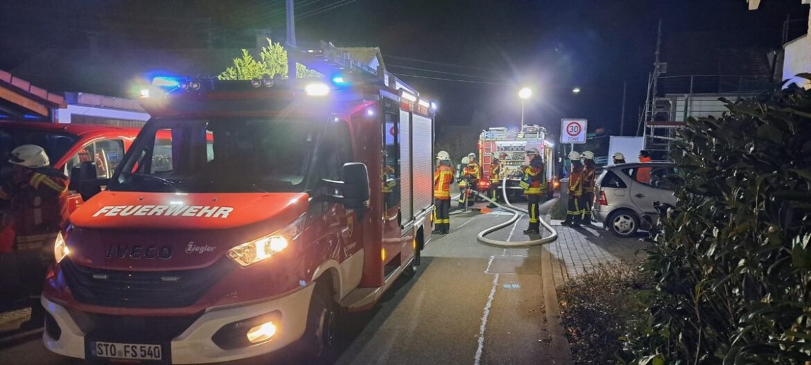 Feuerwehr Stockach: Blitzschnell bei Brandalarm in Wahlwies!