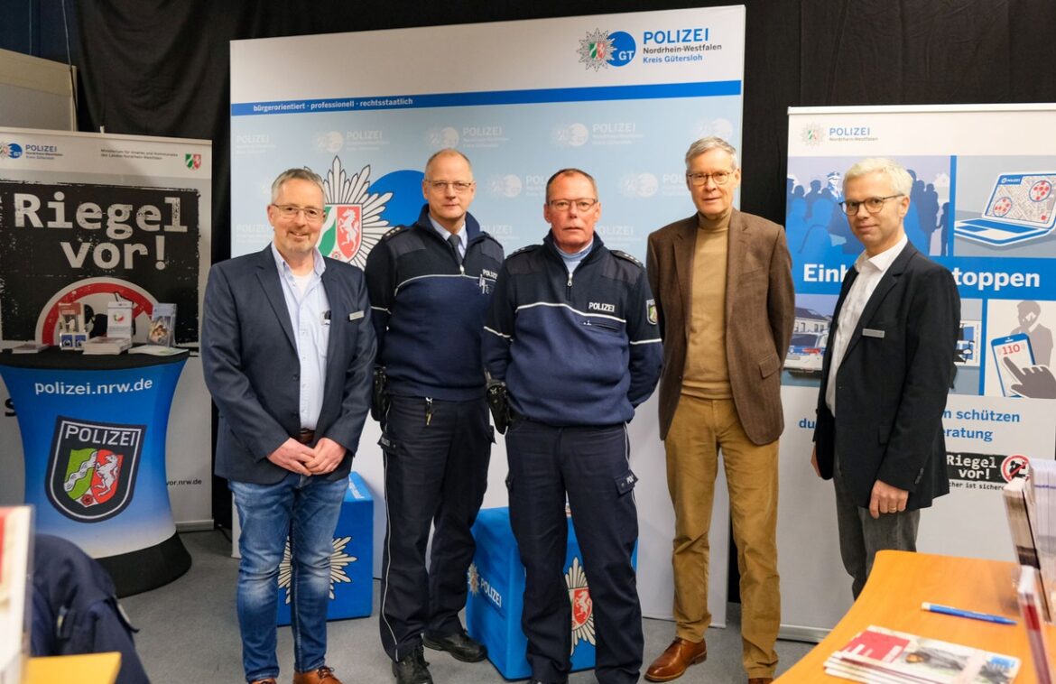 Kostenlose Sicherheitsberatung auf der Baumesse in Rheda-Wiedenbrück!