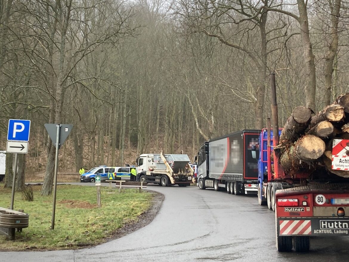 LKW-Kontrollen in Battenberg: Saftige Strafen für Verstöße!