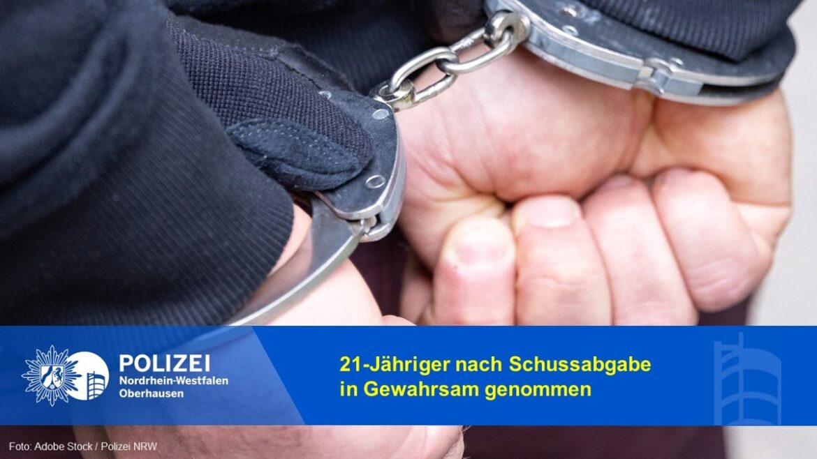 Schuss bei Familienstreit: 21-Jähriger in Oberhausen festgenommen!