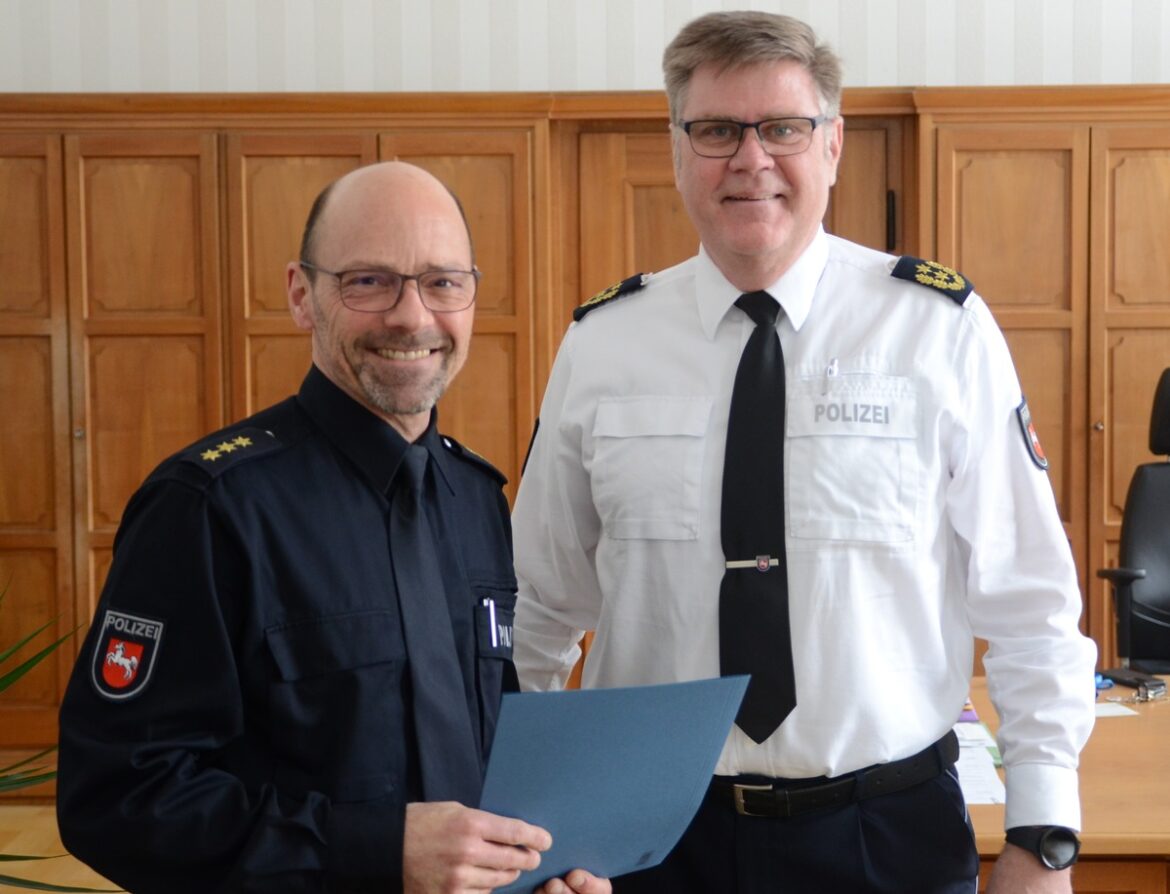 Thomas Weber bleibt Chef der Polizei Oldenburg-Stadt/Ammerland!