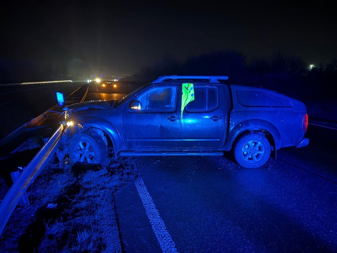 Alkohol am Steuer: Pkw-Unfall auf der Konrad-Adenauer-Straße!