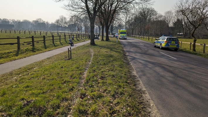 Motorradfahrer bei Unfall zwischen Drangstedt und Elmlohe schwer verletzt